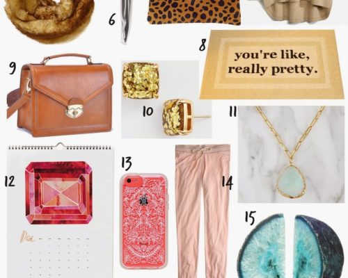 HOLIDAY GIFT GUIDE FOR THE LADIES