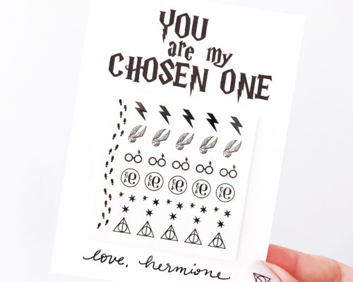 HARRY POTTER NAIL VALENTINES – FREE PRINTABLE