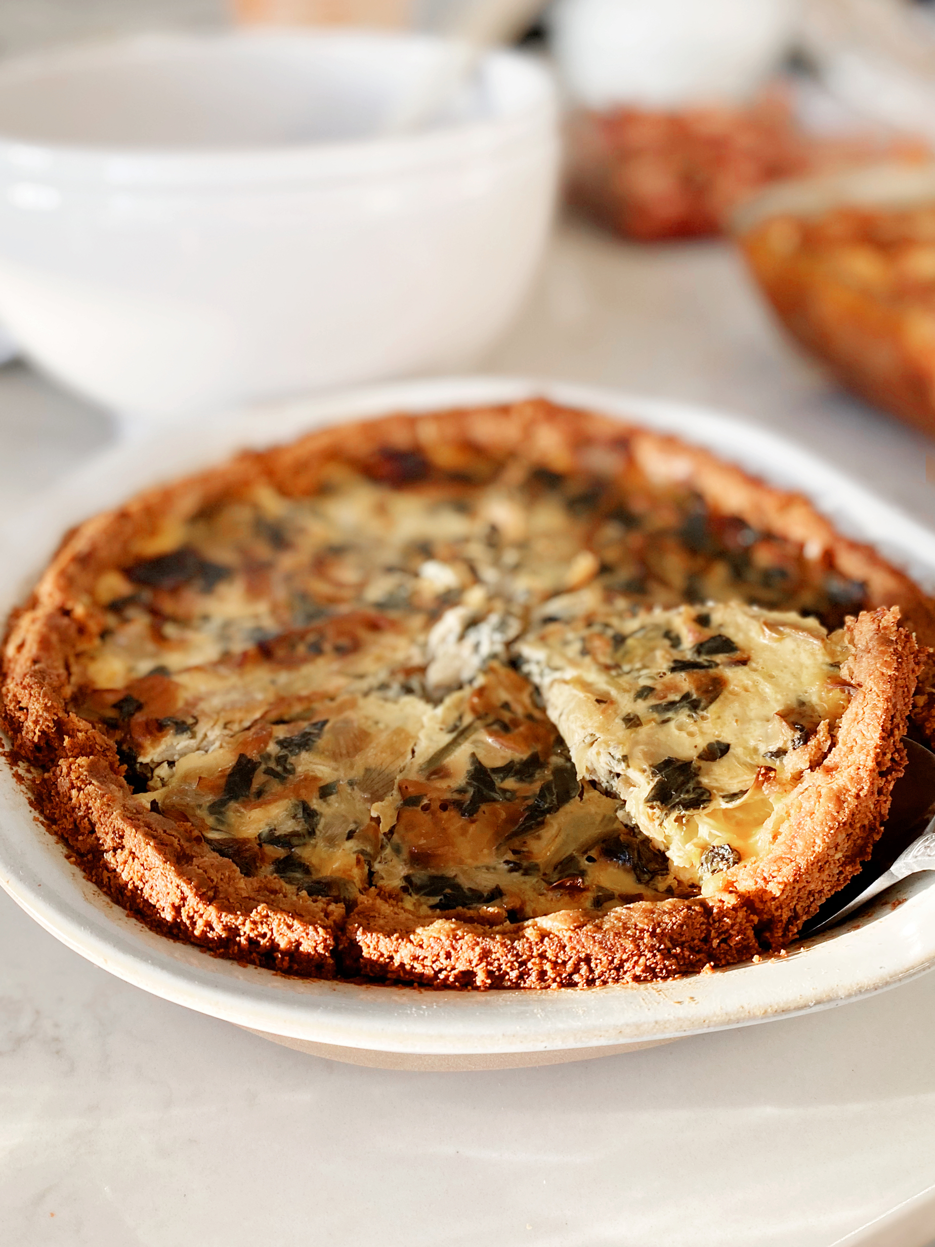 WHOLE FOODS MARKET QUICHE MUSHROOM & FONTINA CHEESE, 32 oz at Whole Foods  Market