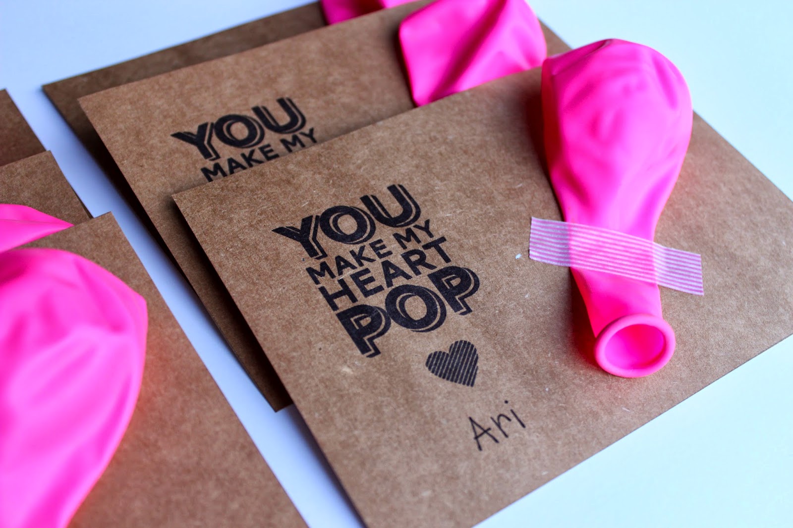 BALLOON VALENTINES FOR KIDS (FREE PRINTABLE)