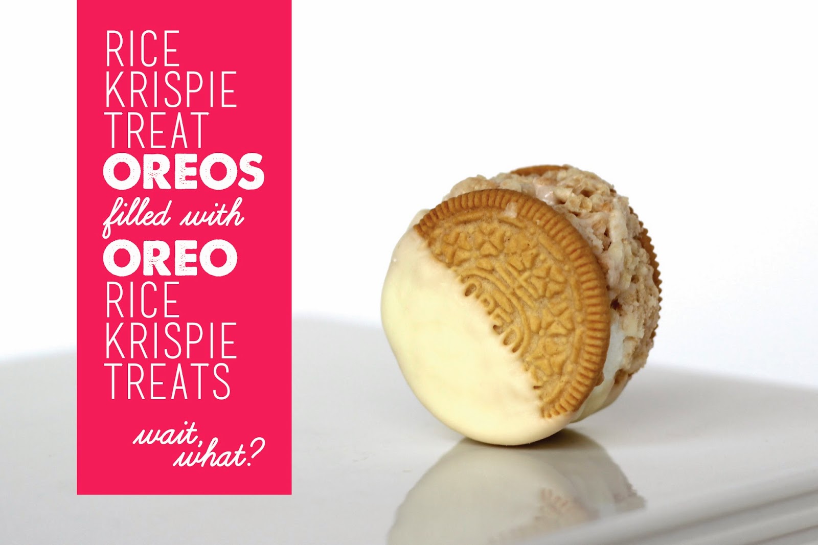 NEXT LEVEL OREO RICE KRISPIE TREAT COOKIES