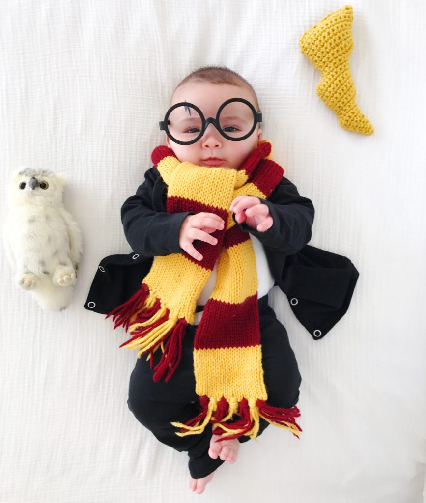 DIY BABY HARRY POTTER COSTUME
