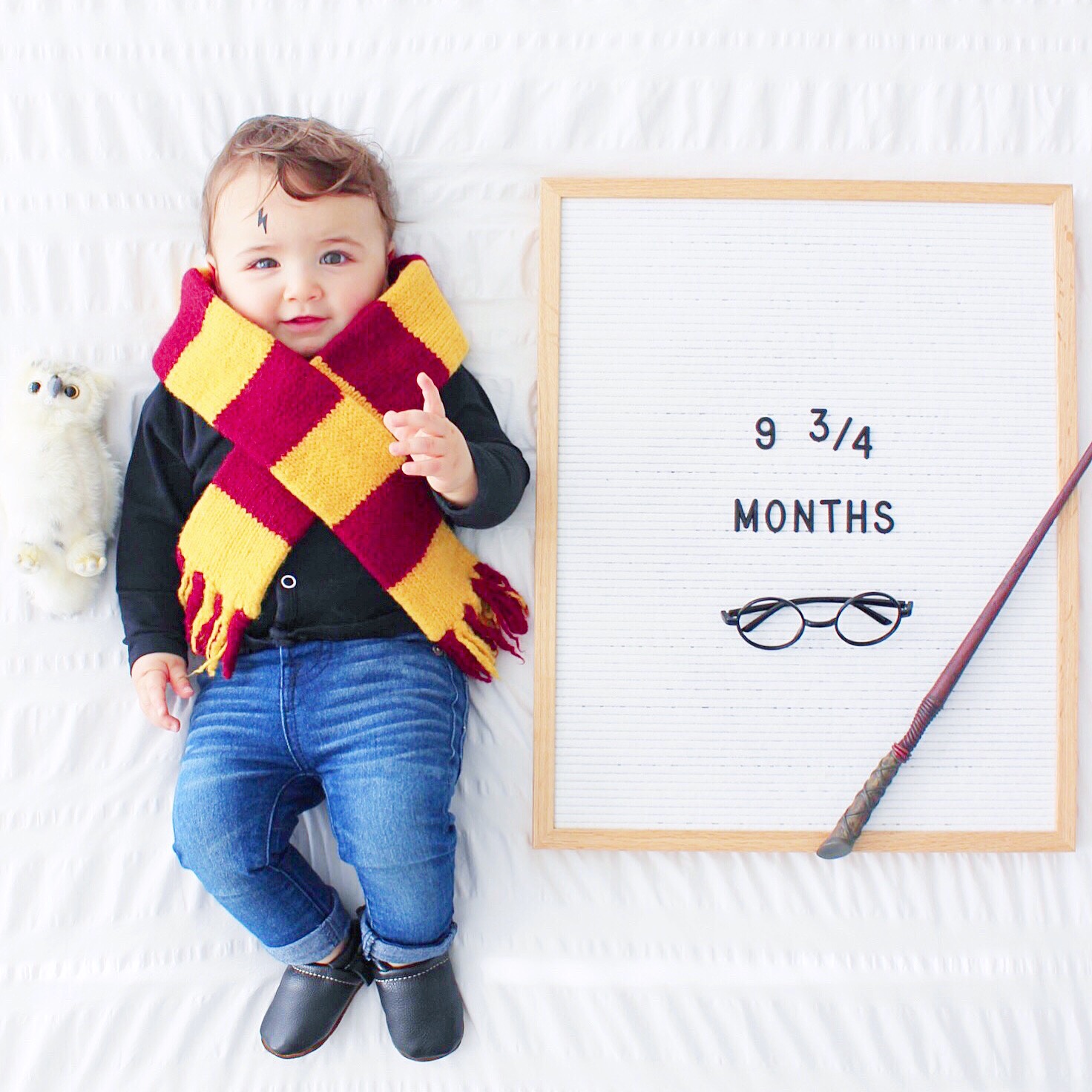 DIY Infant Harry Potter Costume by Love & Lion